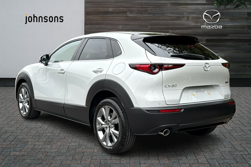 Mazda CX-30 2.5 E-skyactiv G Mhev 140 Exclusive-line OV75PUX White #2