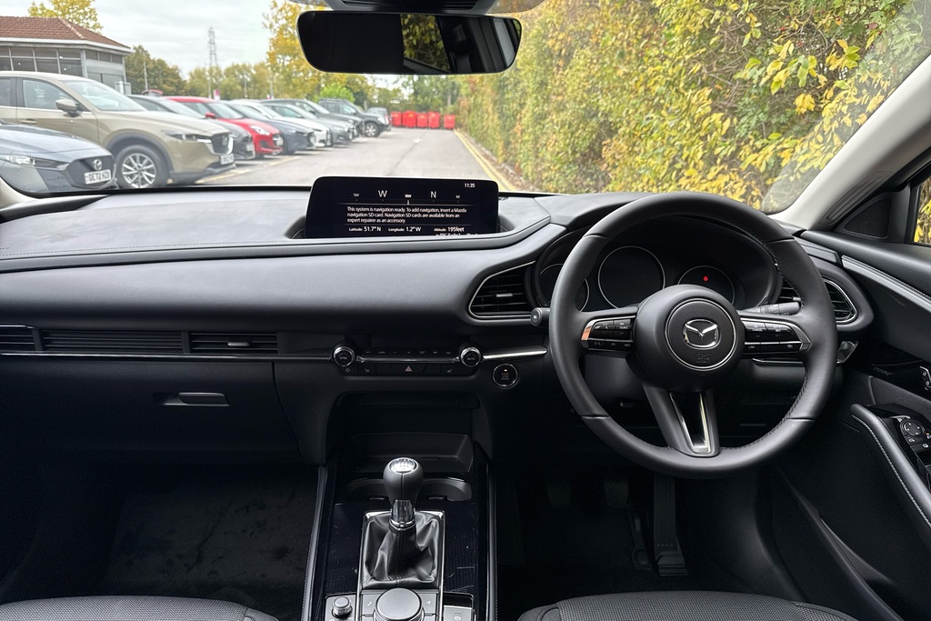 Mazda CX-30 2.5 E-skyactiv G Mhev 140 Exclusive-line OV75PUX White #3