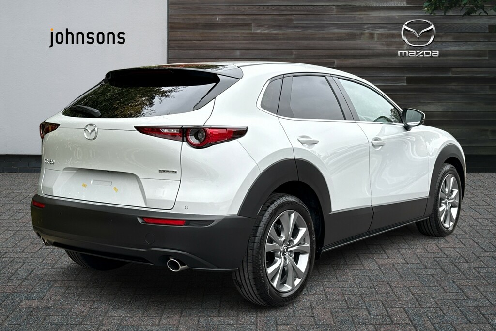 Mazda CX-30 2.5 E-skyactiv G Mhev 140 Exclusive-line OV75PUX White #5