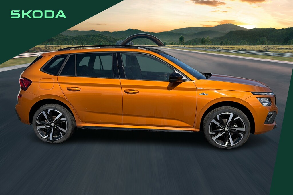 Skoda Kamiq 1.5 Tsi Monte Carlo Edition Dsg KP75XCC Orange #4