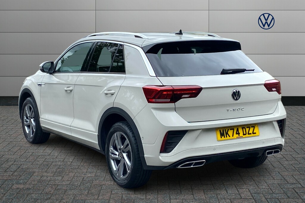 Volkswagen T-Roc 1.5 Tsi R-line Dsg MK74DZZ Grey #3