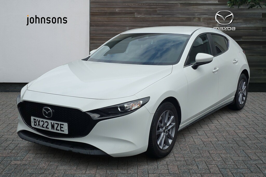 Mazda 3 2.0 E-skyactiv G Mhev Se-l BX22WZE White #4