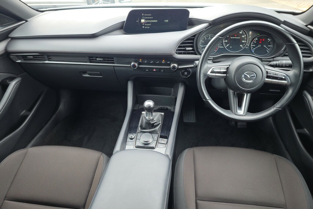 Mazda 3 2.0 E-skyactiv G Mhev Se-l BX22WZE White #3