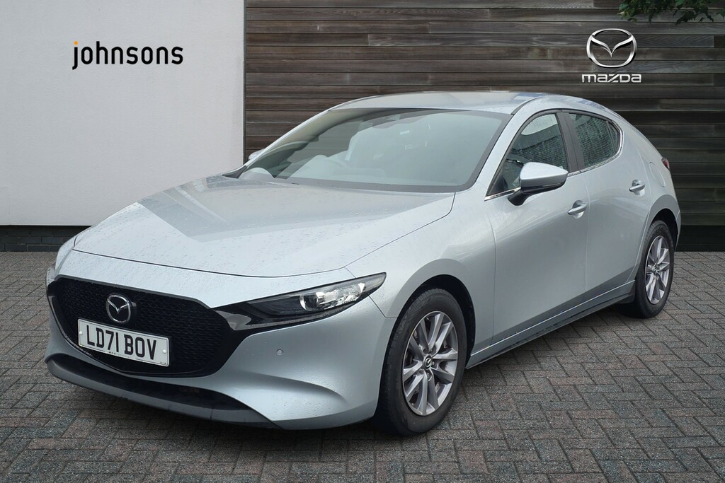 Mazda 3 2.0 E-skyactiv G Mhev Se-l Lux LD71BOV Silver #4