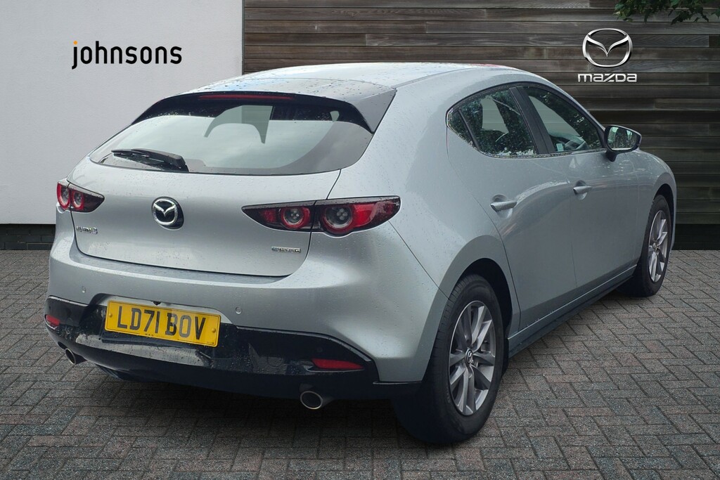 Mazda 3 2.0 E-skyactiv G Mhev Se-l Lux LD71BOV Silver #5
