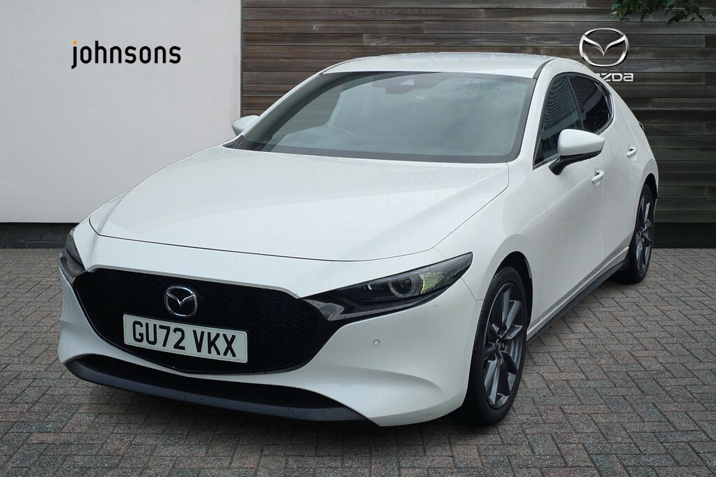 Mazda 3 2.0 E-skyactiv G Mhev Gt Sport White #4