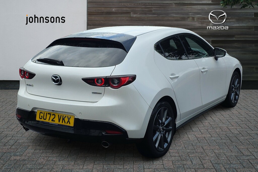 Mazda 3 2.0 E-skyactiv G Mhev Gt Sport White #5