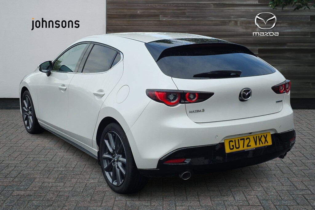 Mazda 3 2.0 E-skyactiv G Mhev Gt Sport White #2