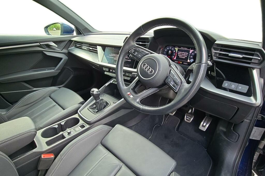 Audi A3 35 Tfsi S Line PF23FTV Blue #6