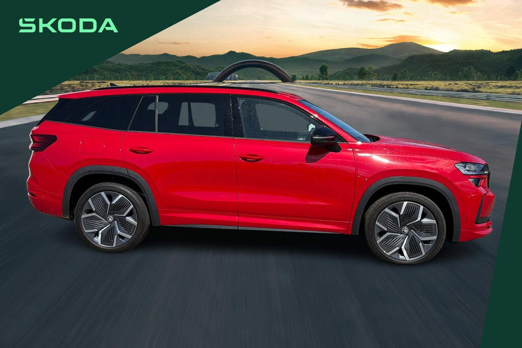 Skoda Kodiaq 1.5 Tsi E-tec Sportline Dsg 7 Seat DF75OBR Red #4