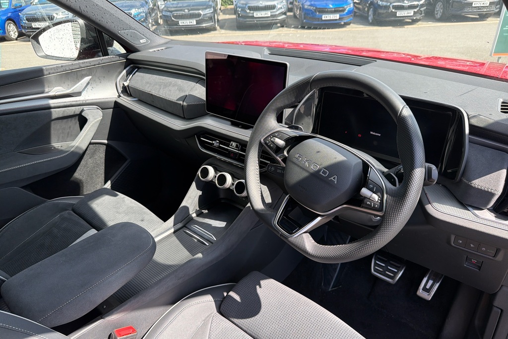 Skoda Kodiaq 1.5 Tsi E-tec Sportline Dsg 7 Seat DF75OBR Red #6
