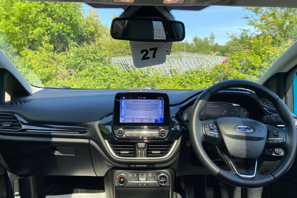 Ford Fiesta 1.0 Ecoboost Titanium X EA68VZM Blue #3