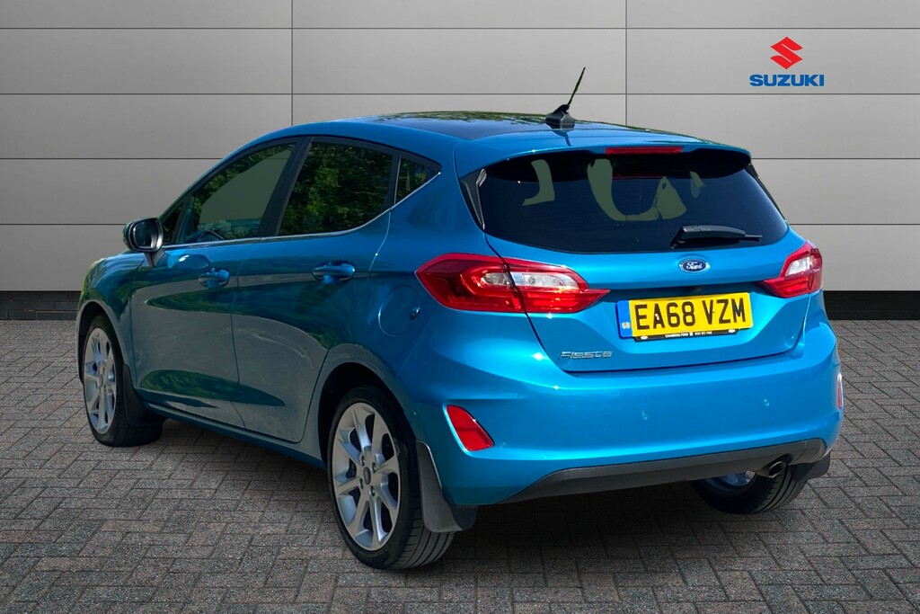 Ford Fiesta 1.0 Ecoboost Titanium X EA68VZM Blue #2