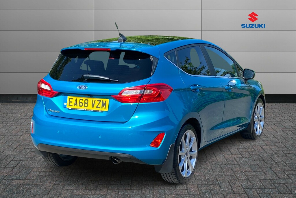 Ford Fiesta 1.0 Ecoboost Titanium X EA68VZM Blue #5