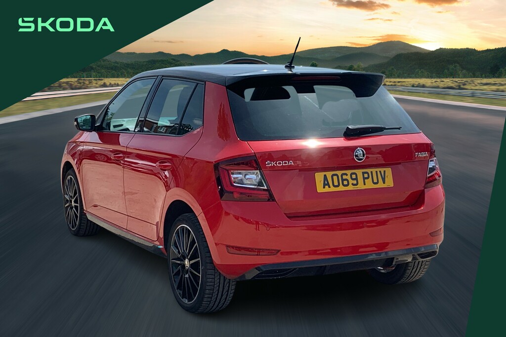 Skoda Fabia 1.0 Tsi Monte Carlo AO69PUV Red #3