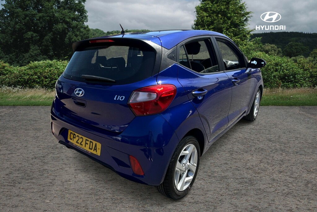 Hyundai I10 Mpi Se Connect CP22FDA Blue #5
