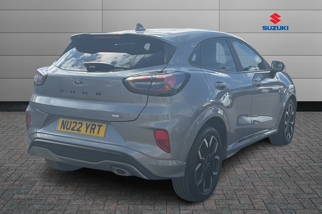 Ford Puma 1.0 Ecoboost Hybrid Mhev 155 St-line X NU22YRT Silver #5