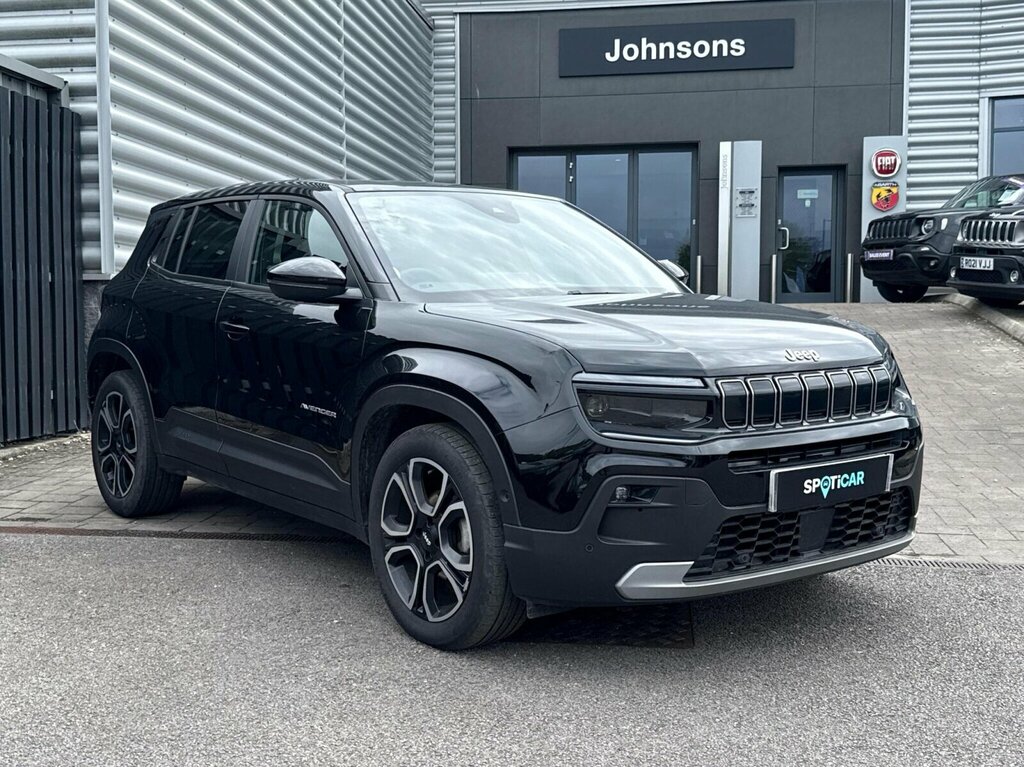 Jeep Avenger 1.2 Summit Euro 6 Ss WP25YOF Black #4
