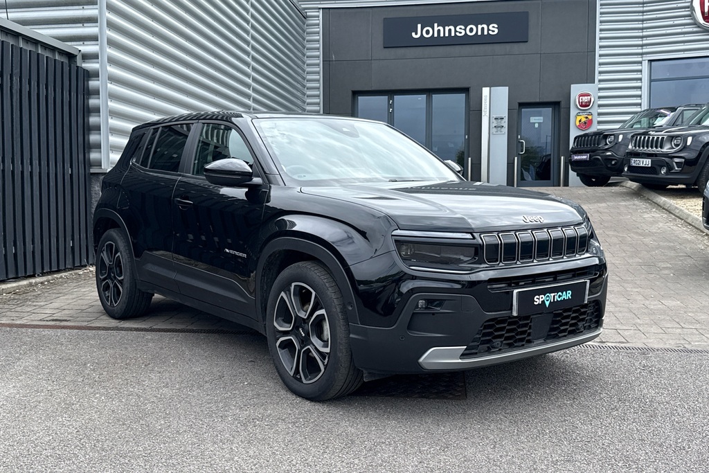 Jeep Avenger 1.2 Summit Euro 6 Ss WP25YOF Black #3