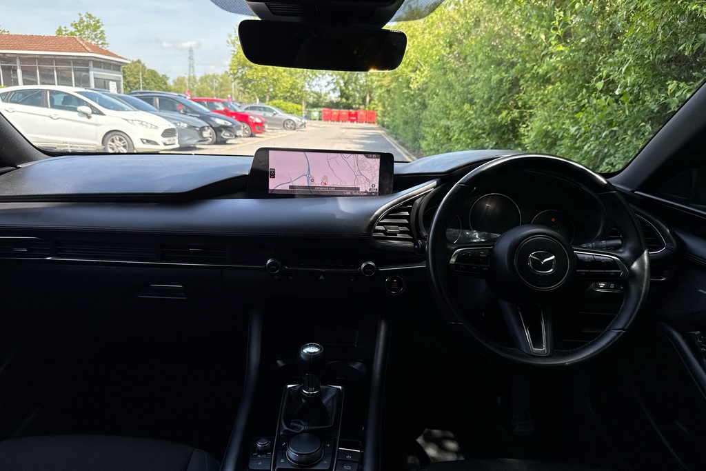 Mazda 3 2.0 E-skyactiv G Mhev Exclusive-line OU24MVJ Red #3