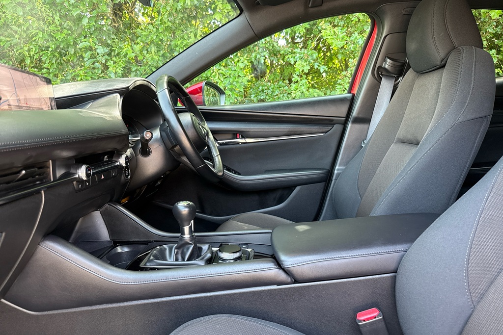 Mazda 3 2.0 E-skyactiv G Mhev Exclusive-line OU24MVJ Red #6