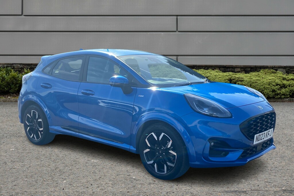 Ford Puma St-line X Blue
