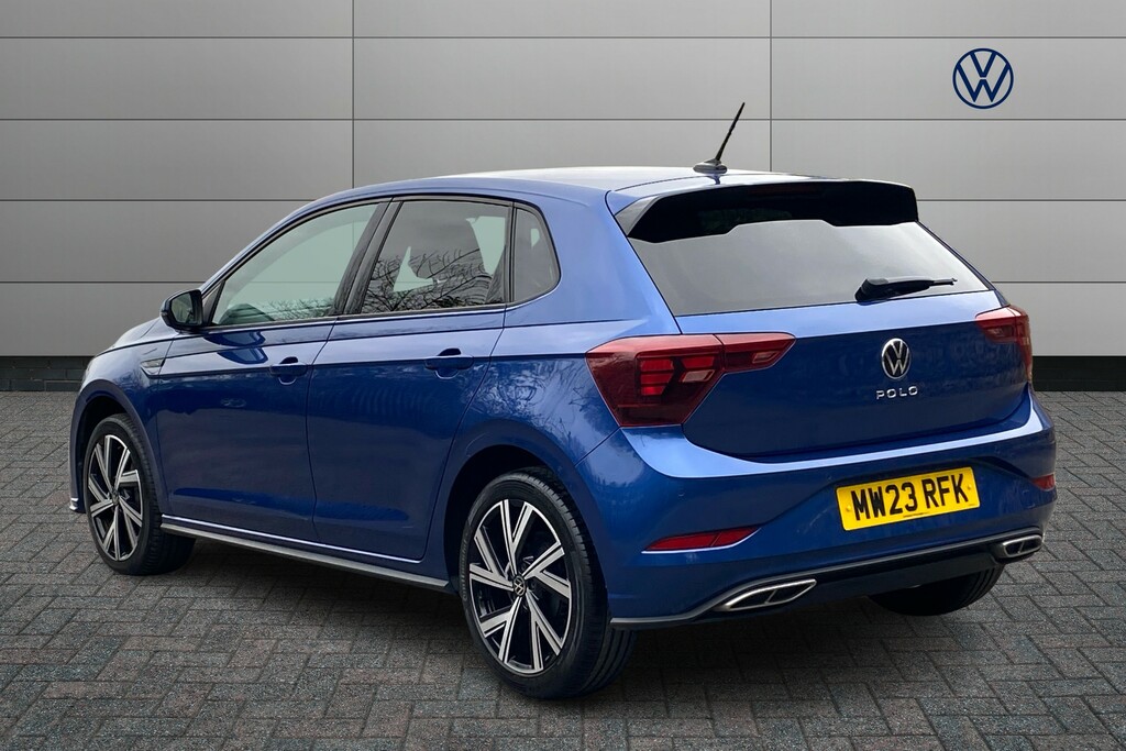 Volkswagen Polo 1.0 Tsi R-line MW23RFK Blue #3