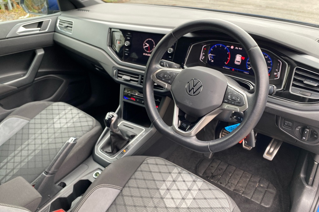 Volkswagen Polo 1.0 Tsi R-line MW23RFK Blue #6