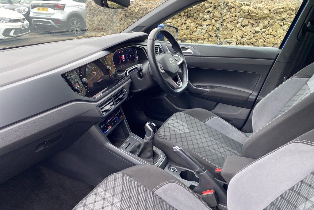 Volkswagen Polo 1.0 Tsi R-line MW23RFK Blue #2