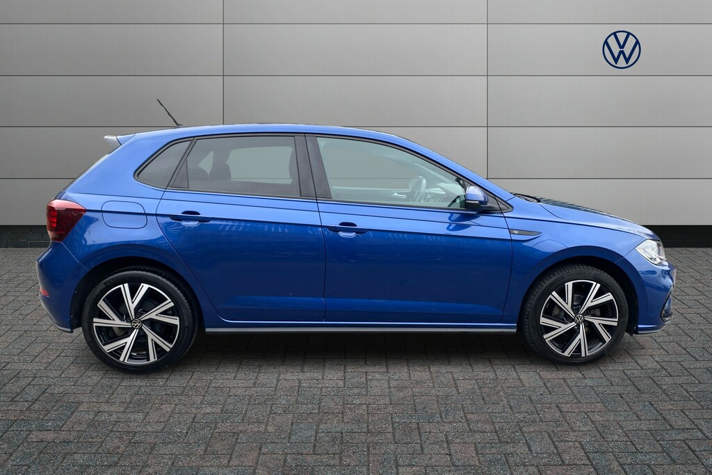 Volkswagen Polo 1.0 Tsi R-line MW23RFK Blue #4
