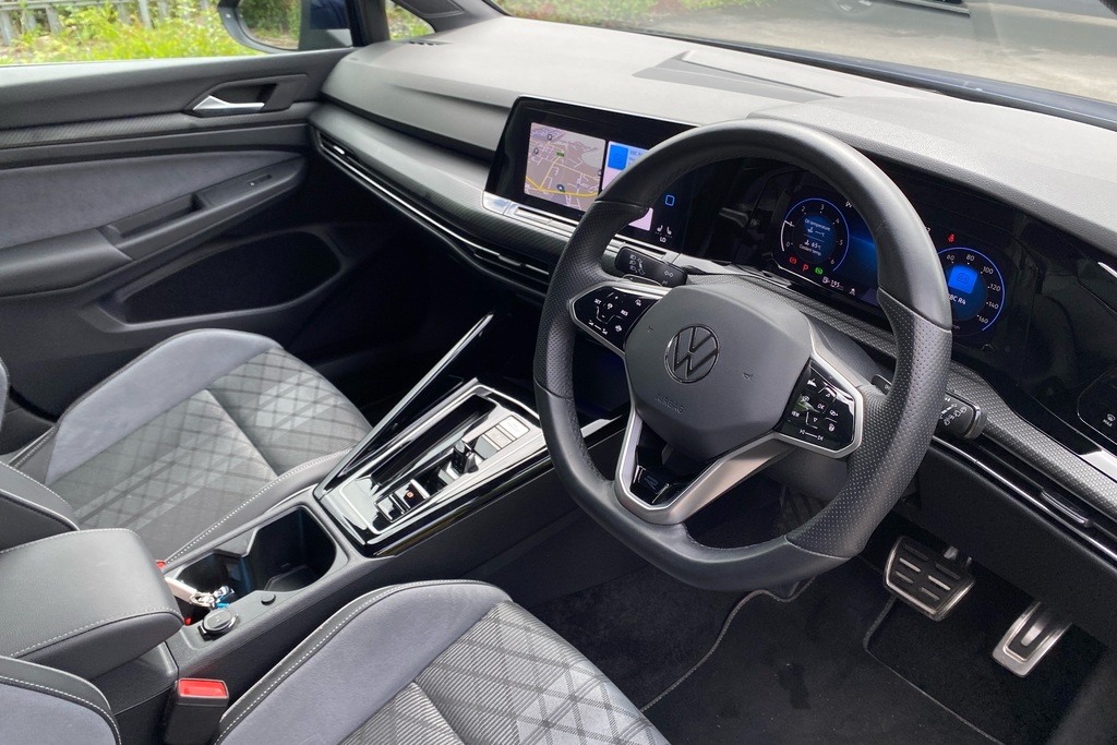 Volkswagen Golf 2.0 Tdi 150 R-line Dsg KP24HNF Blue #6