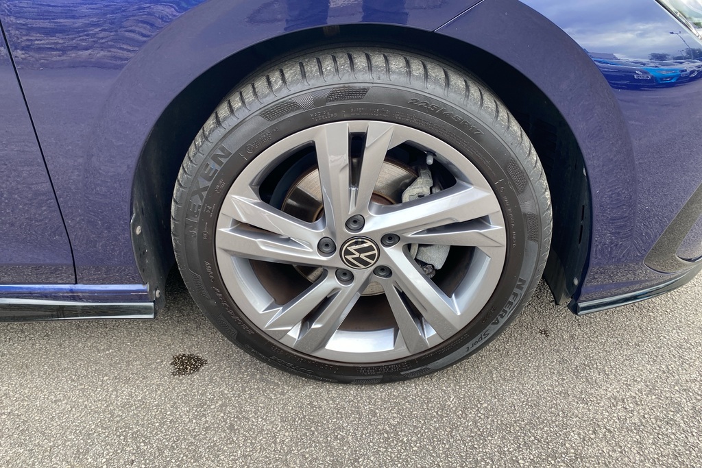 Volkswagen Golf 2.0 Tdi 150 R-line Dsg KP24HNF Blue #5