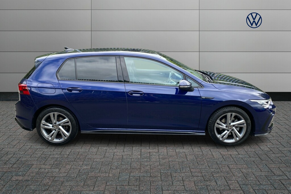 Volkswagen Golf 2.0 Tdi 150 R-line Dsg KP24HNF Blue #4