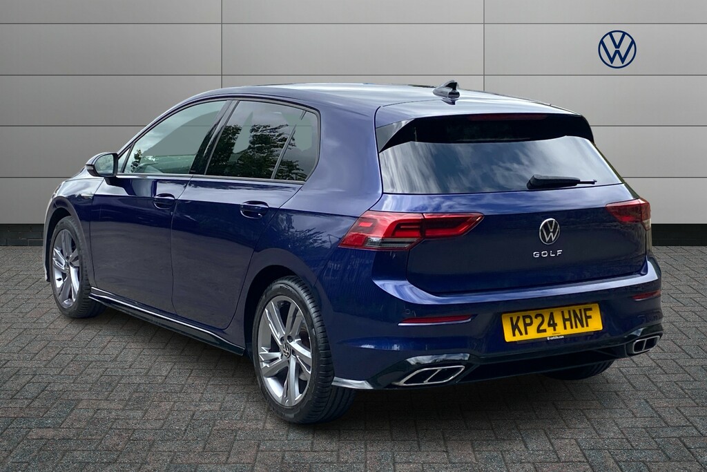 Volkswagen Golf 2.0 Tdi 150 R-line Dsg KP24HNF Blue #3