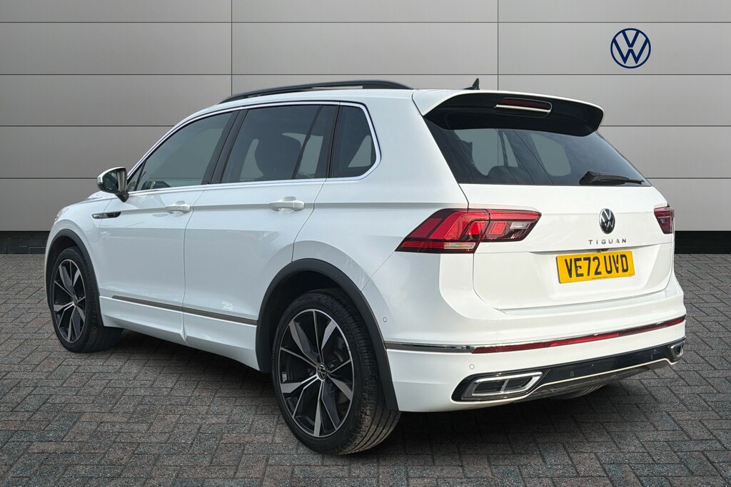 Volkswagen Tiguan 1.5 Tsi 150 R-line Dsg VE72UVD White #3