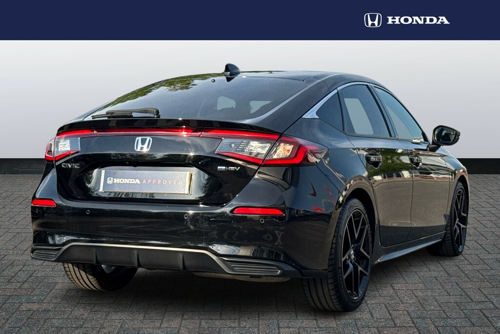 Honda Civic 2.0 Ehev Advance Cvt OX23SXR Black #5