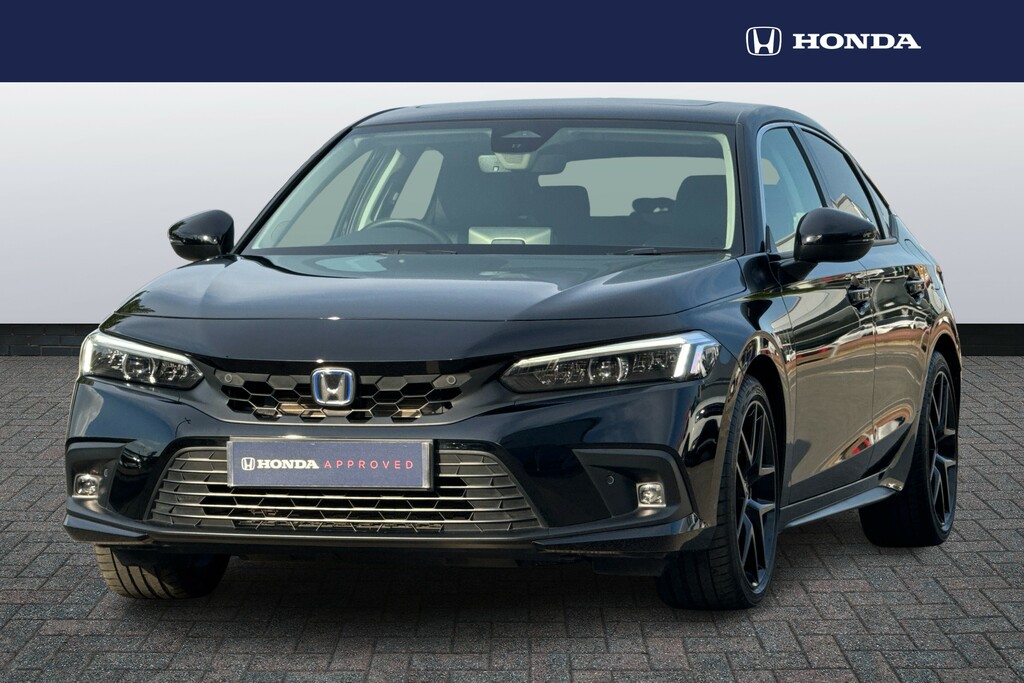 Honda Civic 2.0 Ehev Advance Cvt OX23SXR Black #4