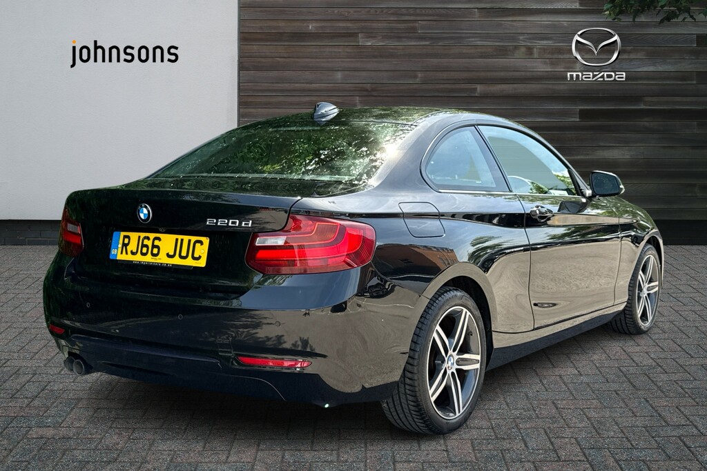 BMW 2 Series 220D 190 Sport Nav Step RJ66JUC Black #5