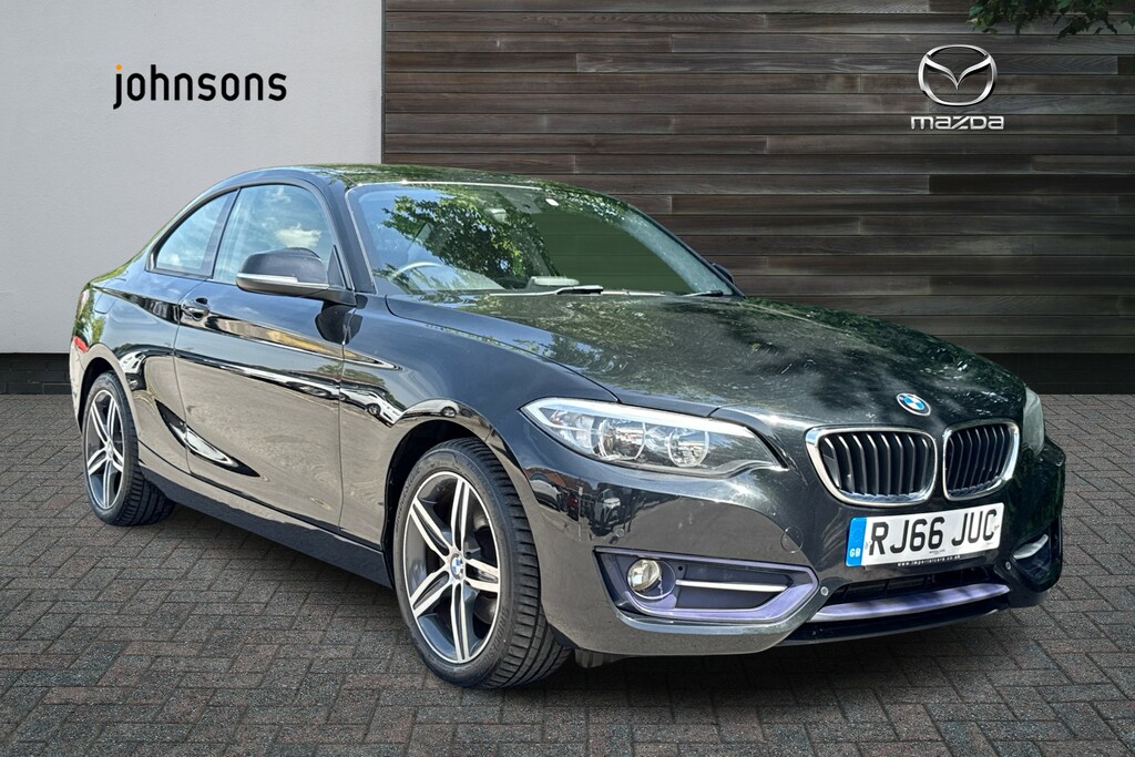 BMW 2 Series 220D 190 Sport Nav Step Black