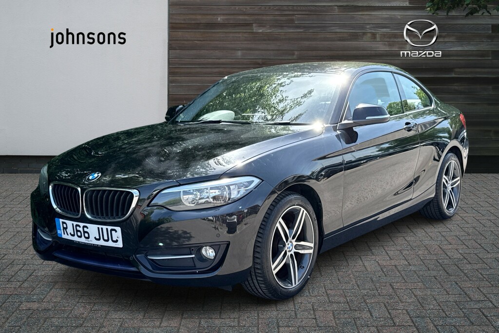 BMW 2 Series 220D 190 Sport Nav Step RJ66JUC Black #4