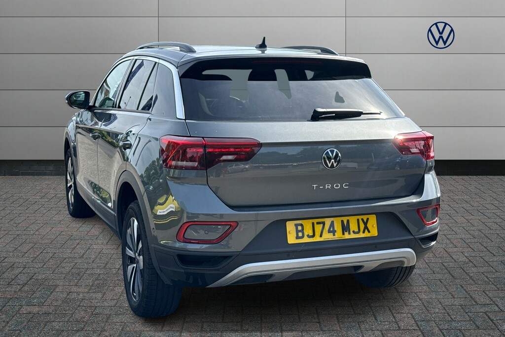 Volkswagen T-Roc 1.5 Tsi Match Dsg BJ74MJX Grey #3