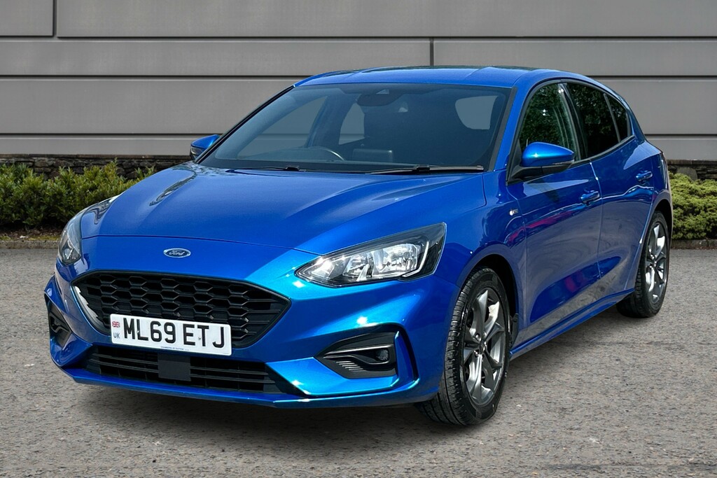Ford Focus St-line ML69ETJ Blue #5