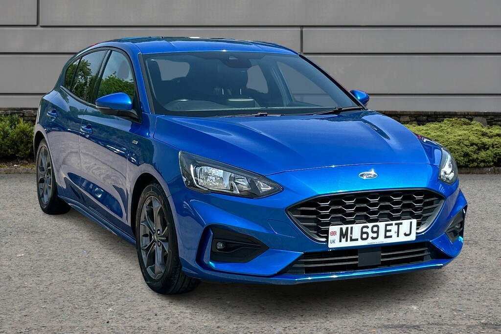 Ford Focus St-line Blue