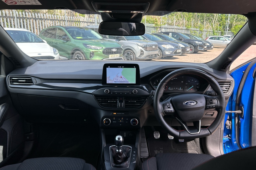 Ford Focus St-line ML69ETJ Blue #4