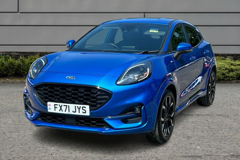 Ford Puma St-line X FX71JYS Blue #4