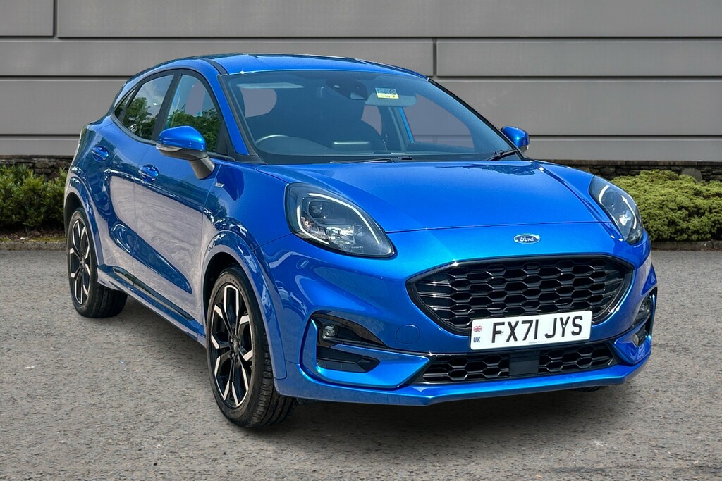 Ford Puma St-line X Blue
