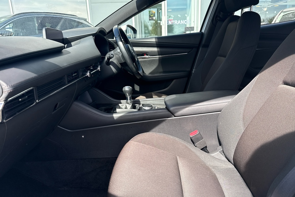 Mazda 3 2.0 E-skyactiv G Mhev Se-l Lux FV71KVH White #6
