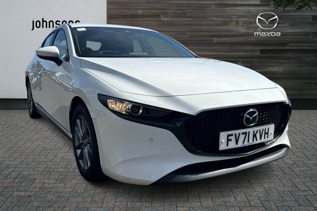 Mazda 3 2.0 E-skyactiv G Mhev Se-l Lux White