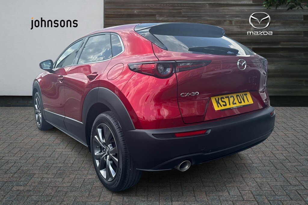 Mazda CX-30 2.0 E-skyactiv X Mhev Sport Lux KS72OVT Red #2