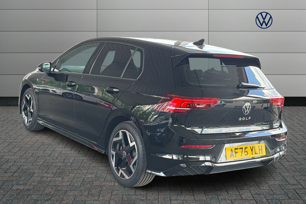 Volkswagen Golf 1.5 Etsi 150 R-line Dsg AF75YLH Black #3